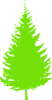 Lime Green Tree Clip Art