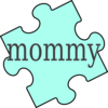 Puzzle Piece Mommy Clip Art