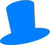 Blue Hat Clip Art