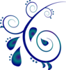 Paisley Scroll Clip Art