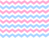 Pink Blue Chevron Clip Art