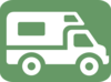 Green Van Clip Art