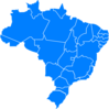 Mapa Do Brasil Clip Art