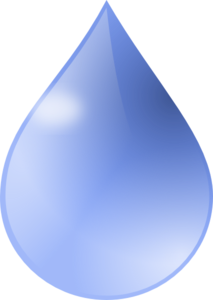 Water Drop 2 Clip Art