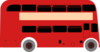 Double Deck Bus  Clip Art