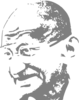 Gandhi Clip Art