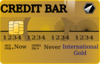 Credit Bar Clip Art