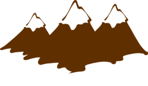 New High Def Mountain Clip Art