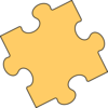 Yellow Jigsaw Clip Art