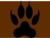 Wolf Paw Print Clip Art