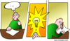 Idea Comic Clip Art