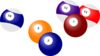 Billiard Ball Sample Clip Art