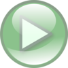 Play Button 90% Opaque Clip Art