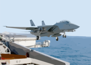 An F-14d  Tomcat  Assigned To The Clip Art