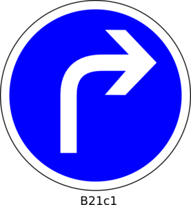 Right Turn Clip Art