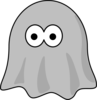 Gray Ghost Clip Art