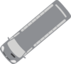 Gray Bus - 220 Clip Art