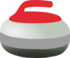 Curling Rock Clip Art