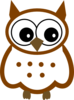 Brown Owl Clip Art