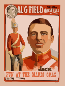 Al. G. Field Greater Minstrels Clip Art