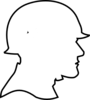 Soldier Outline Clip Art