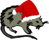 Christmas Mouse Clip Art