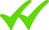 Double Green Ticks Ios Whatsapp Clip Art