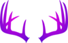 Antlers Fade2 Clip Art