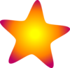 Glowing Star Clip Art