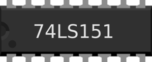 74ls151 Clip Art