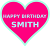 Smith Bday5 Clip Art