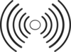 Radio Waves (hpg) Clip Art