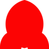 Rocket Red Clip Art