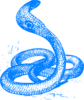 Blue Cobra Clip Art