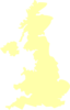 Uk Map Cream Clip Art