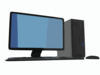 Computer Screen And Desktop Clip Art