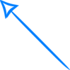 Blue Arrow Clip Art