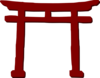 Torii - Shinto Gate Clip Art