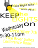 Keep The Lights On Lnt Clip Art