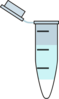 Eppendorf Tube With Hap Powder Clip Art