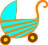 Baby Pram Clip Art