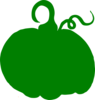 Green Pumpkin Clip Art