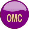 Purple Button Clip Art