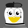 Mime Penguin Clip Art