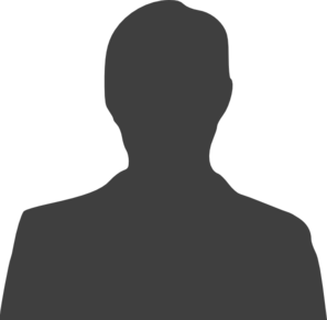 Grey Anonymous Man Clip Art