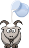 Goat Milk Big Clip Art