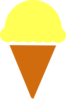 Ice Cream Silhouette Clip Art