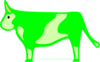 Vache Verte Clip Art