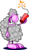 Sheep With Tnt Clip Art