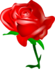 Red Rose Clip Art